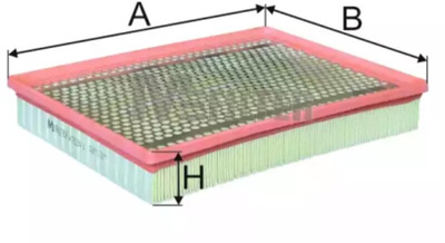 Воздушный фильтр MFilter K753/1