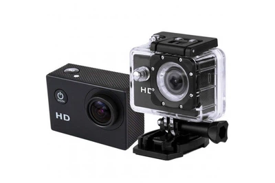 Экшн камера WoW D6000 A7 Action Camera Full HD 1080p с высоким уровнем защиты от ударов и влаги / Black