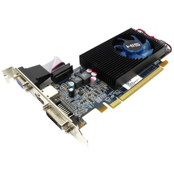 Видеокарта HIS PCI-Ex RADEON HD 5570 1 GB GDDR3 ( 128 BIT ) ( VGA, DVI, HDMI ) Б/У