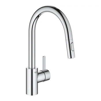 Cмеситель кухонный с вытяжнный шлангом GROHE Eurosmart Cosmopolitan хром латунь 31481001