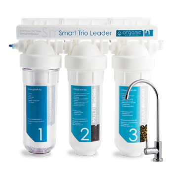 Organic Smart Trio Leader проточный фильтр под мойку