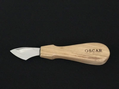 Ніж топірець 35 мм OSCAR T-6 для різьблення по дереву