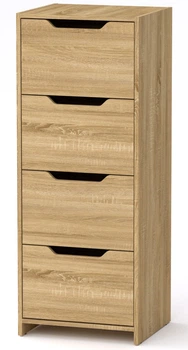 Комод Компанит С Дуб сонома (48х42х123,2 см)