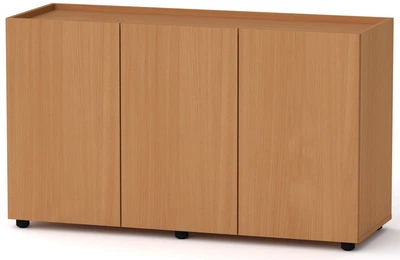 Комод Компанит МГ-6 Тумба-2 Бук (120х42х70 см)