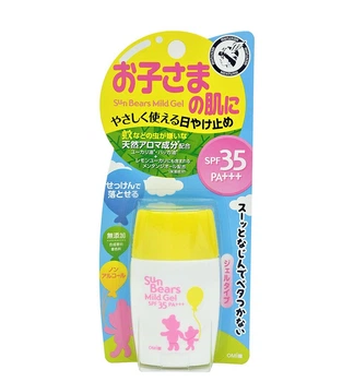 Солнцезащитный гель для чувствительной кожи OMI Sun Bears Mild Gel SPF35+ PA+++ (4987036533404)