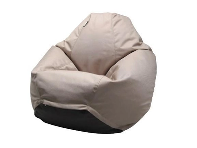 Кресло-мешок Груша с внутренним чехлом Mypufik размер S (90*75 см) детская, Оксфорд 600ПУ Капучино