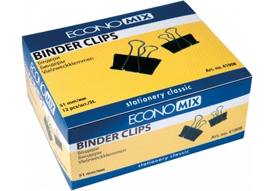 Биндеры для бумаги 51 мм Economix, 12 шт. (E41008)