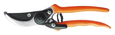 Секатор садовый MASTERTOOL 200 мм ручки металл+PVC съемное лезвие С45 14-6114