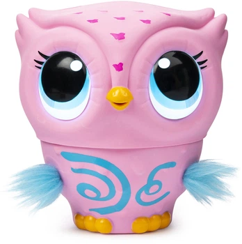Интерактивная сова Owleez Pink Spin Master