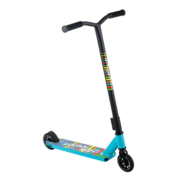 Трюковой самокат Scooter D60 колеса 110 мм голубой