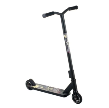 Трюковой самокат Scooter D60 колеса 110 мм черный