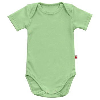 Однотонный боди с коротким рукавом Tunes Olive 74см (6-9 месяцев)