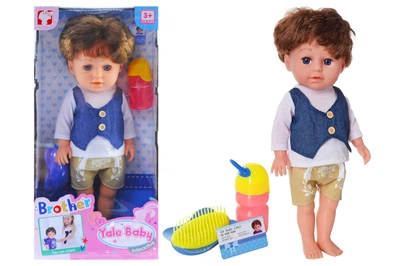 Пупс функціональний A-Toys Yale baby "Старший Братик" 195*10*40 різнобарвний YL8899C