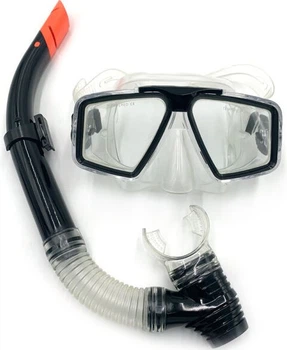 Набор для плавания (маска и трубка) Newt DOLphin VORtex NE-SW-42-B Черный (2000000017143)
