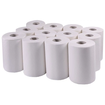 Полотенца в рулоне Eco MINI серые макулатура / однослойные Tischa Papier (P141)