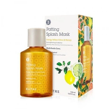 Многофункциональная витаминная сплеш-маска Blithe Energy Yellow Citrus and Honey Patting Splash Mask 150 мл