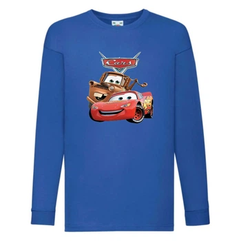 Лонгслив реглан ТАЧКИ 0012 (CARS) синий (CRS blu 0012) 104 см