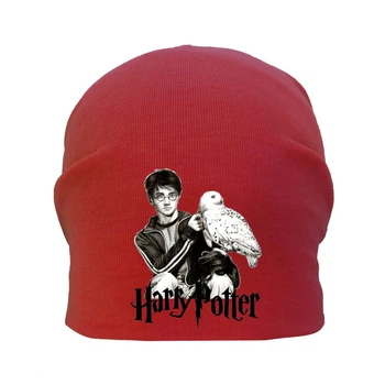 Шапка детская Гарри Поттер Harry Potter красная (HP- 001) 54-56 см