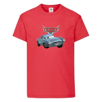 Футболка детская ТАЧКИ 0011 (CARS) красная (CAR rd 0011) 116 см
