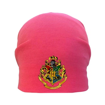 Шапка детская Гарри Поттер Harry Potter розовая (HP- 004) 54-56 см