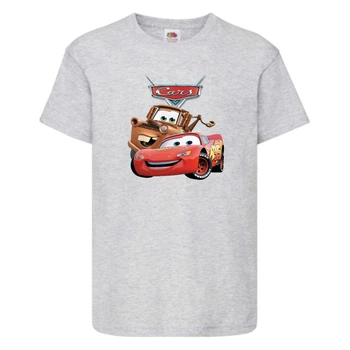 Футболка детская ТАЧКИ 0012 (CARS) серая (CAR gry 0012) 116 см