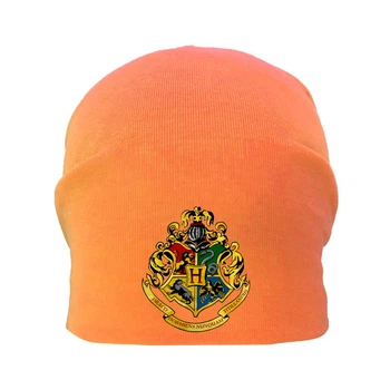 Шапка детская Гарри Поттер Harry Potter оранжевая (HP- 004) 54-56 см