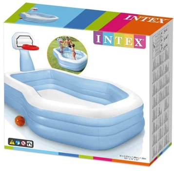 Дитячий басейн Intex з баскетболом (6941057417233)