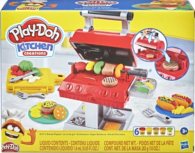 Zestaw kreatywny Hasbro Play-Doh Grill F0652 (5010993786244)