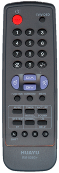 Пульт універсальні HUAYU SHARP RM-026G+ TV універсальний [UNIVERSAL] - 1739