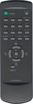 Пульт для телевизоров LG 6710V00017E [TV] - 370