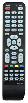 Пульт для телевизоров SUPRA RC02-T338 / BRAVIS RC02-T338 / DEXP RC02-T338 [LCD, LED TV ] - 2371