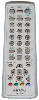 Пульт універсальні HUAYU SONY RM-191A TV універсальний [UNIVERSAL] - 1622