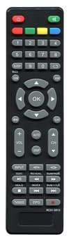 Пульт для телевізорів AKAI RC01-S512 / SUPRA RC01-S512 / BRAVIS RC01-S512 [ LCD, LED TV ] - 2297