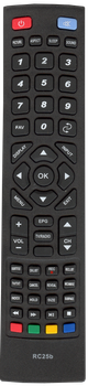 Пульт для телевізорів SATURN RC-25B / SUPRA RC-25B / HYUNDAI RC-25B NEW [LED TV] - 1941