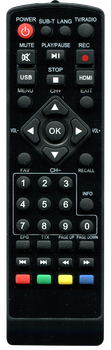 Пульт для Т2 тюнера BEKO DVB-777 DVB-T2 / TCL T3 T5 T7 [DVB-T2] - 2402