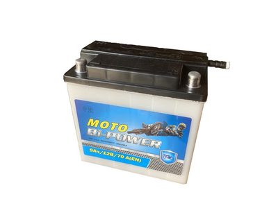 Мото аккумулятор Bi - Power 12V 9Ah 70A (EN)