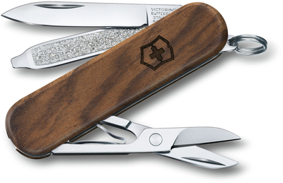 Швейцарский нож Victorinox Classic SD Wood в блистере (0.6221.63B1)