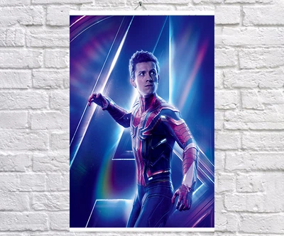 Постер BEGEMOT Месники Супергерої MARVEL Людина павук Пітер паркер SpiderMan 40x61 см (1124018)