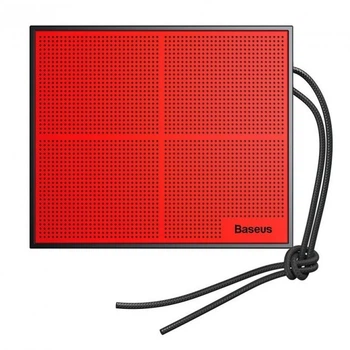 Портативная акустика Baseus E05 Encok Music-cube Wireless Speaker Black/Red (NGE05-91)