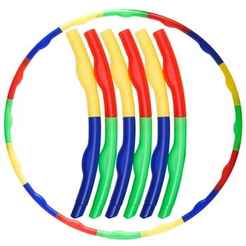 Обруч складной хула хуп Hula Hoop SP-Planeta 308 диаметр 77 см Multicolor