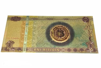 Банкнота сувенирная 1 Биткоин Bitcoin
