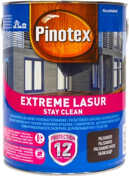 Лазурь AkzoNobel Extreme Lasur - полуматовая водная пропитка для дерева, лазурная, самоочищающаяся, бесцветная, BC, 3 л (4740182273910)
