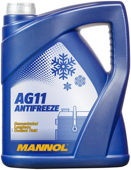 Антифриз Mannol Longt Antifreeze AG11 концентрат 5 л Blue (MN4111-5)