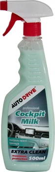 Полироль молочко для пластика (Auto Drive) без запаха 500мл. (AD0072)