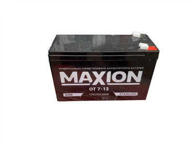 Аккумулятор MAXION 12V 7Ah AGM