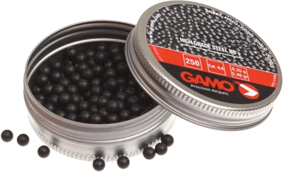 Кульки Gamo Сталеві BB's 0.35 г 250 шт. 4.5 мм (6320624)