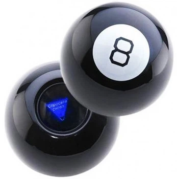 Куля провісник UFT Magic Ball 8 7 см чорна