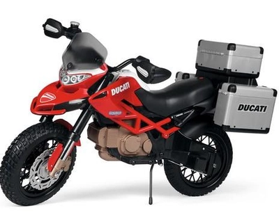 Электромотоцикл Peg-perego Ducati enduro 0023 12 В красный
