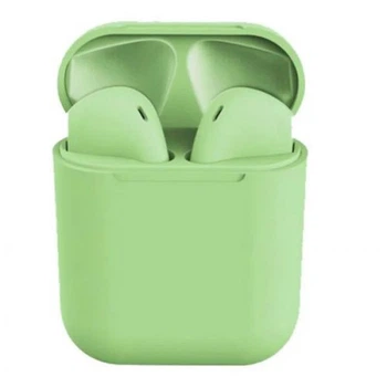 Безпровідні навушники Inpods 12 Macaron TWS сенсорні Bluetooth Light Green