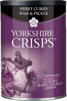 Чипси Yorkshire Crisp зі смаком шинки та маринованих огірків 100 г (0.1 кг) (5060092771320)